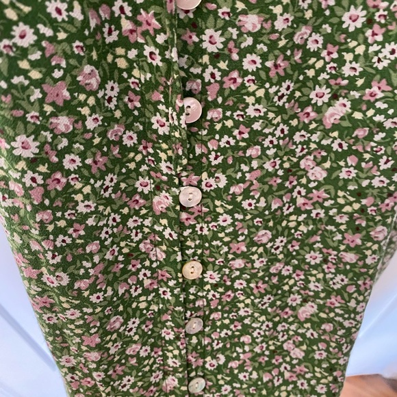 Rails Green Floral Dress - Picture 5 of 5